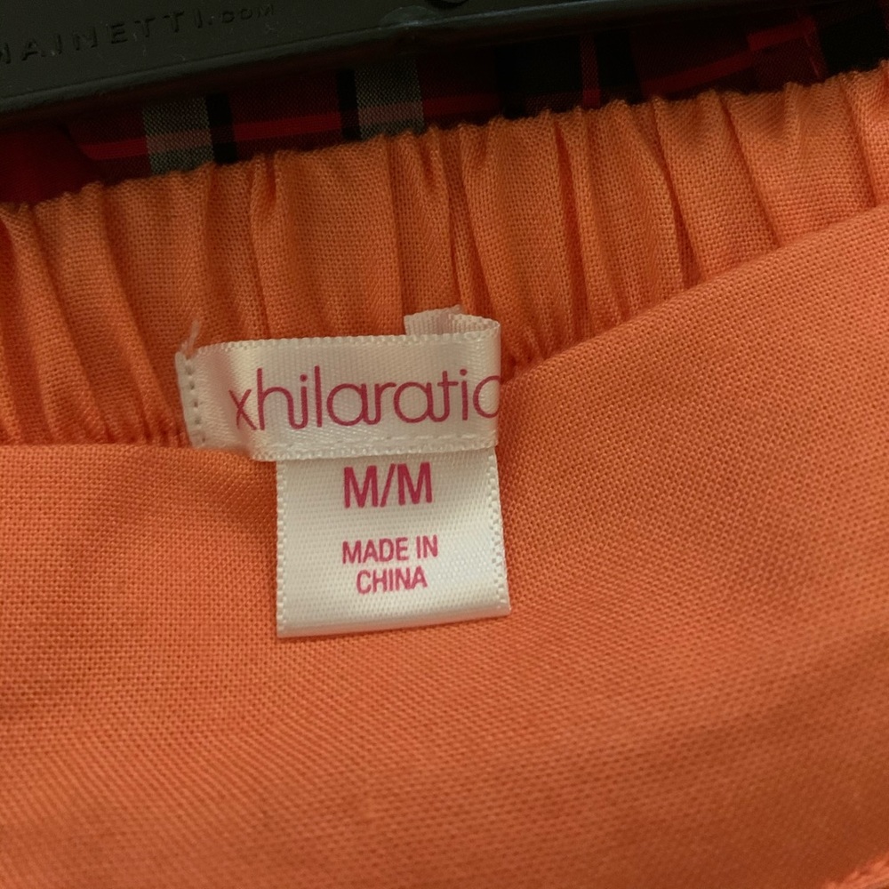 Orange Skirt/Short In One - Picture 3 of 3